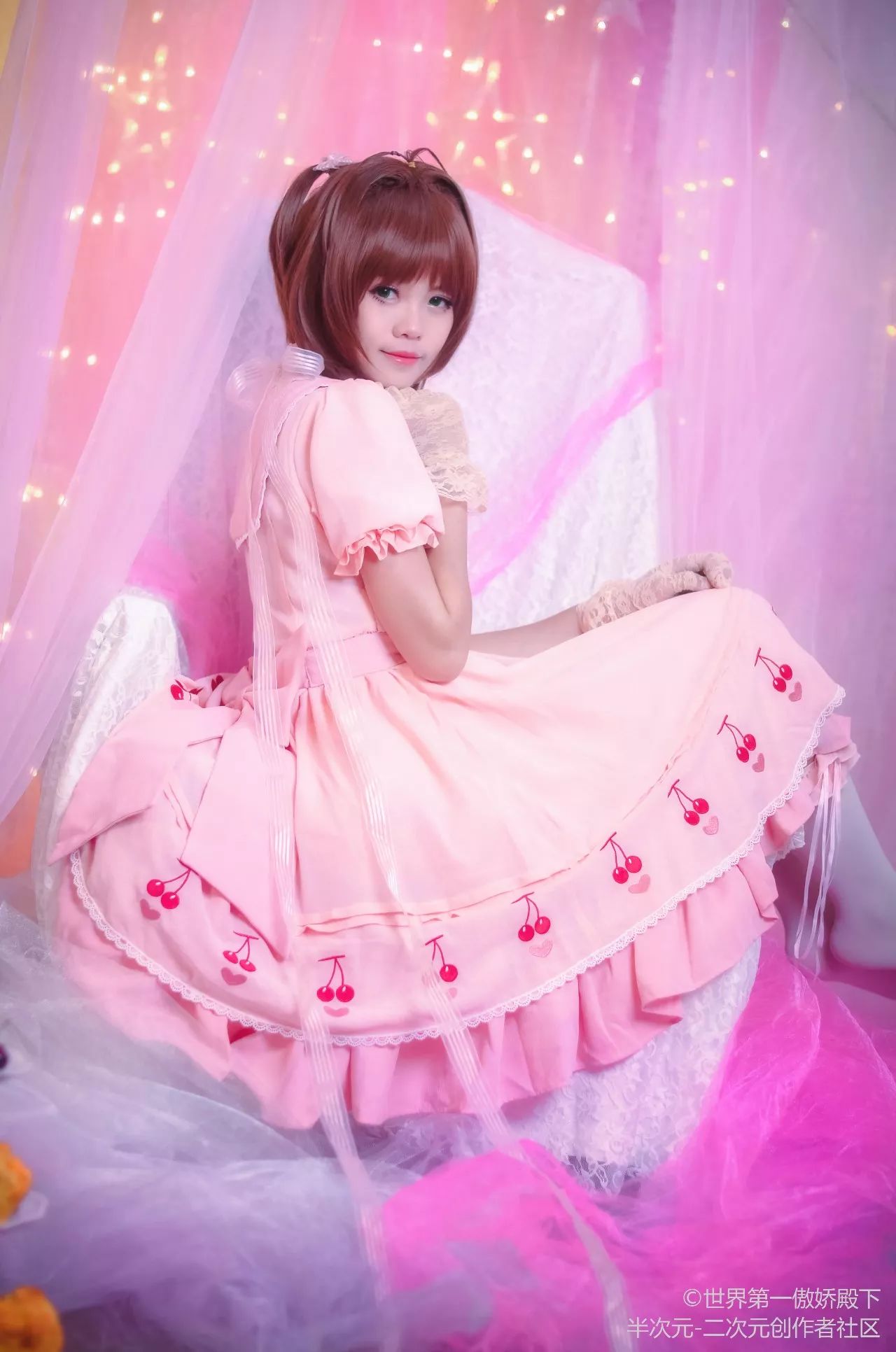 木之本櫻甜點洋裝 少女們所念想的粉紅裝 可愛十足！ 親子 第4張