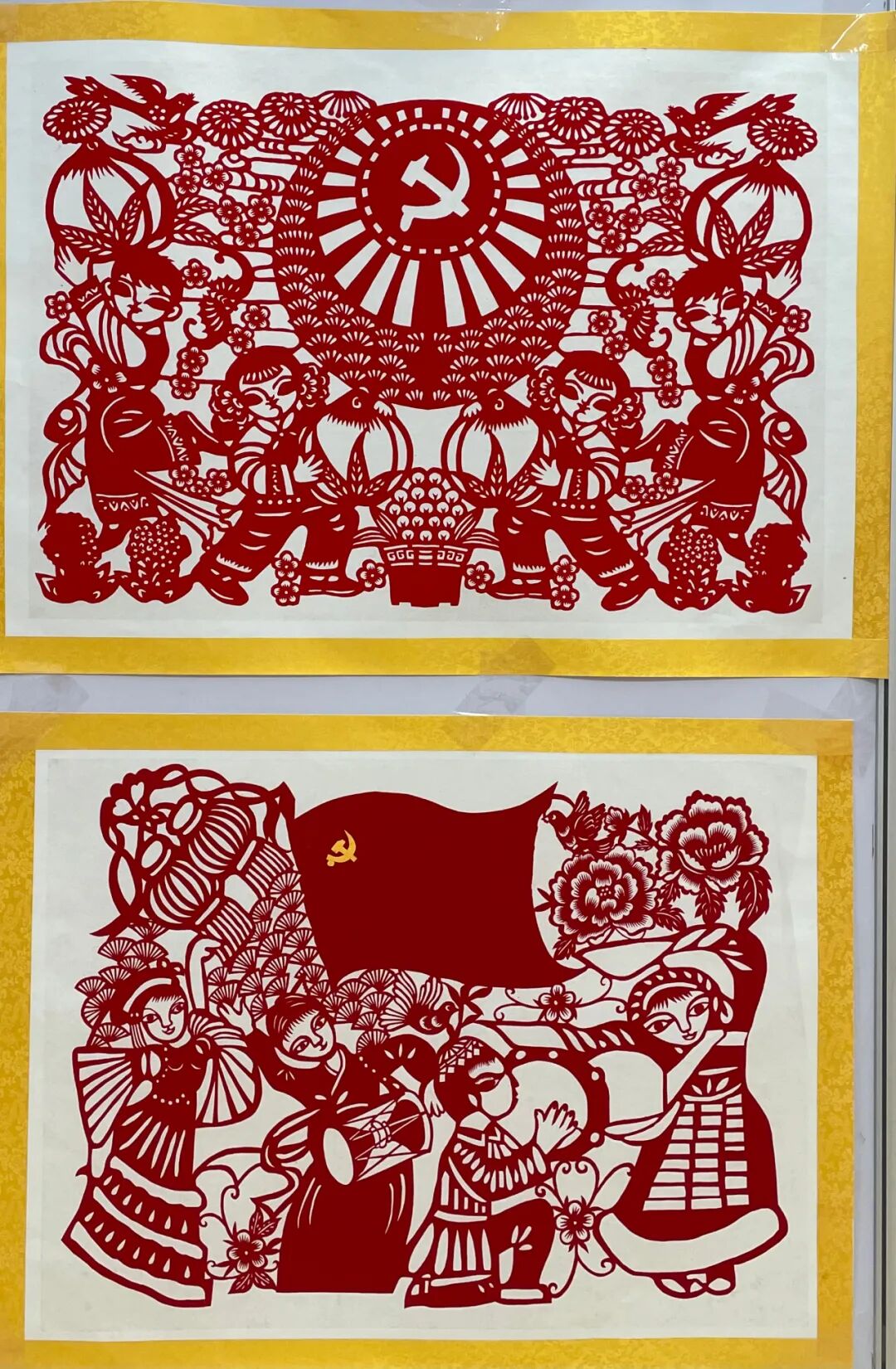 翰墨写初心巧手颂党恩庆七一剪纸线上展