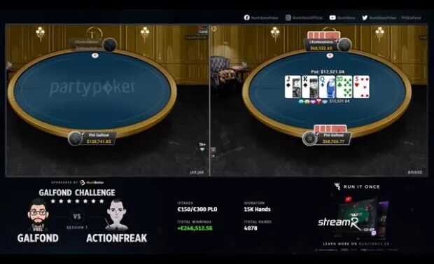 Galfond挑战赛Day7-9：起伏不定波动巨大，ActionFreak大有反超姿态