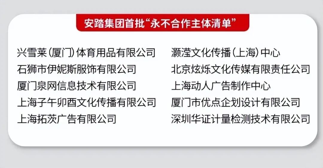 安踏8个月辞退74名严重舞弊员工