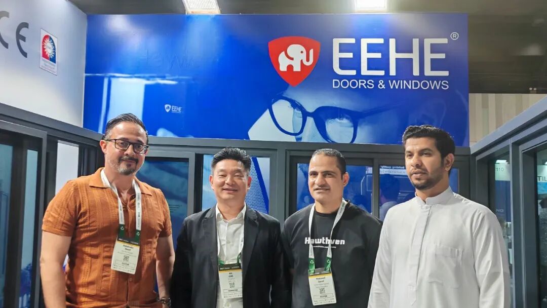 亿合门窗重磅亮相2025迪拜五大行业展览会!