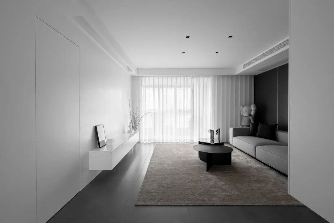 現代極簡，灰白基調+原木，保持空間的統一純粹 家居 第6張