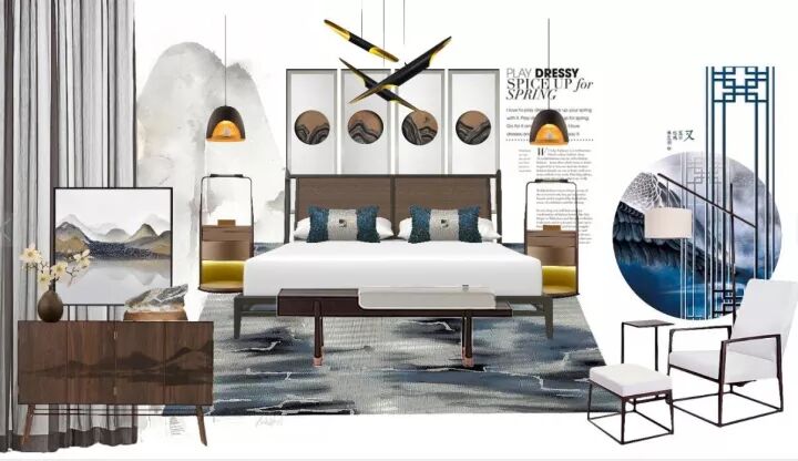 新中式软装设计与表现手法