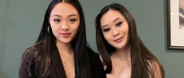 李连杰大女儿晒照庆生，两姐妹浓妆性感欧美范，基因强大极像妈妈利智?