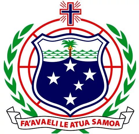 东萨摩亚国徽图片