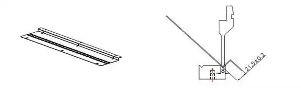 【钣金设计】超简单！一分钟学会折弯九折型材的图3