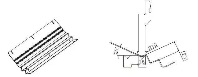【钣金设计】超简单！一分钟学会折弯九折型材的图6