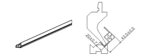 【钣金设计】超简单！一分钟学会折弯九折型材的图10