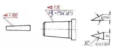 【机械制图】动态图讲解：工程图图纸尺寸标注规则，纯干货的图14