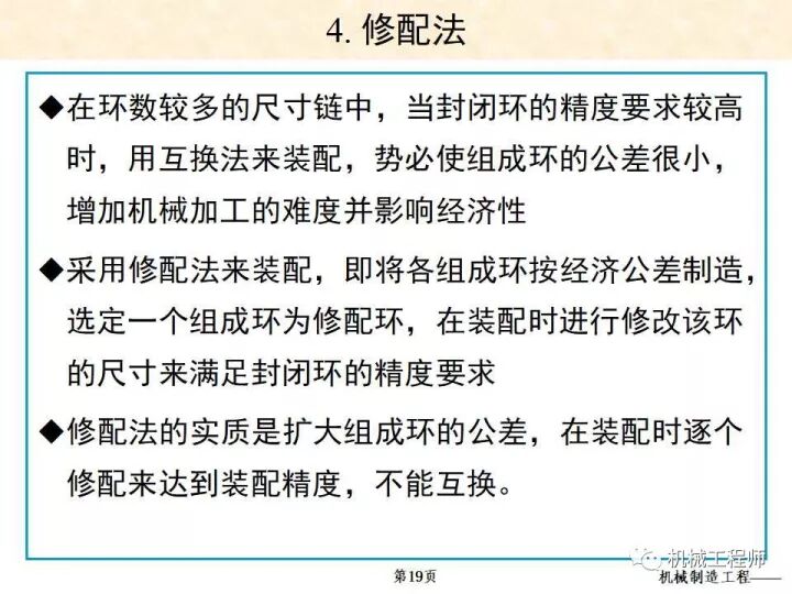 【专业PPT】装配方法与装配尺寸链的计算，收藏起来慢慢看！的图19