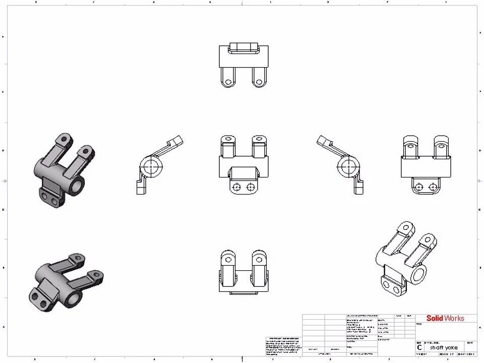 【软件技巧】solidworks工程图详解，轻轻松松搞定二维图！的图9