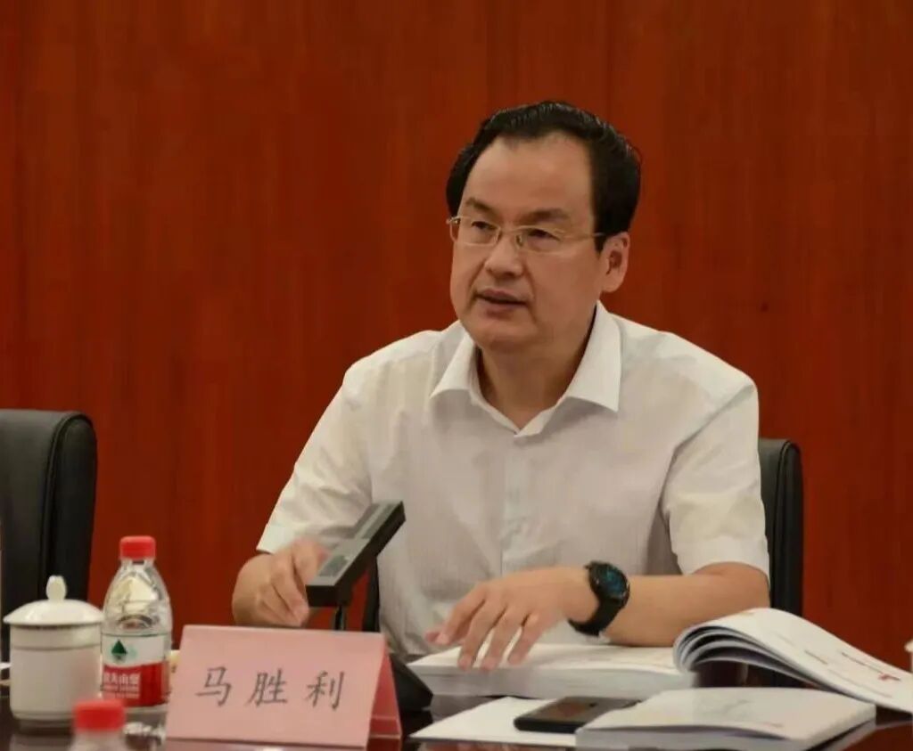 集团党委书记,董事长马胜利讲话.