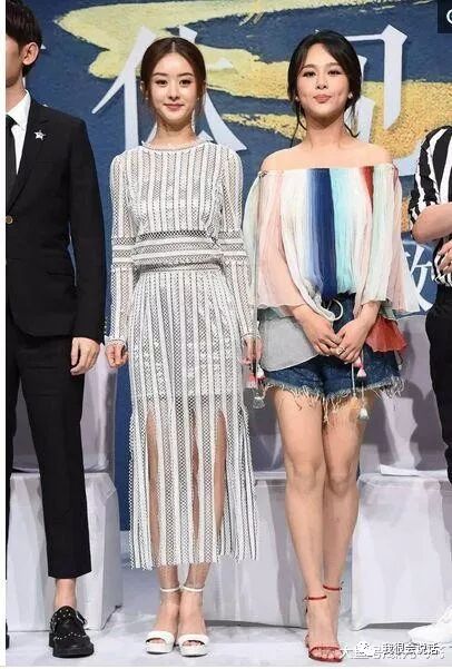 杨紫身高真实身高体重_杨紫和赵丽颖身高对比_杨紫身高