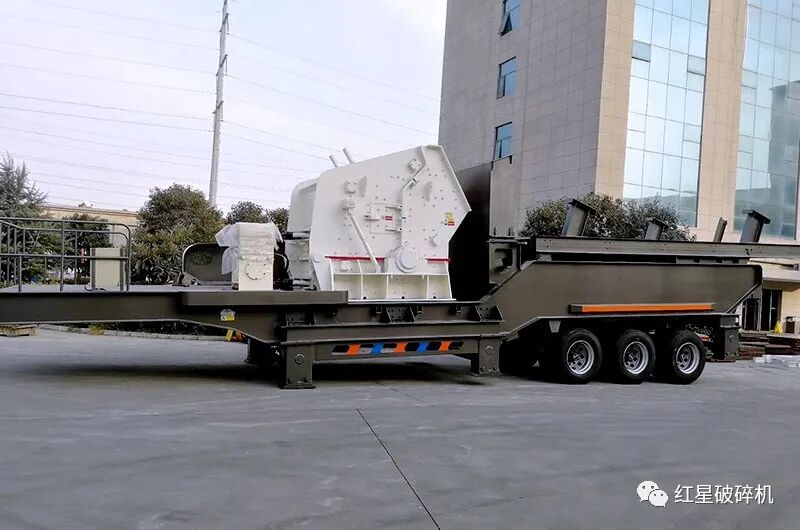 奔走相告（移动小型破碎机）移动破碎机生产厂家移动式破碎机，(图9)