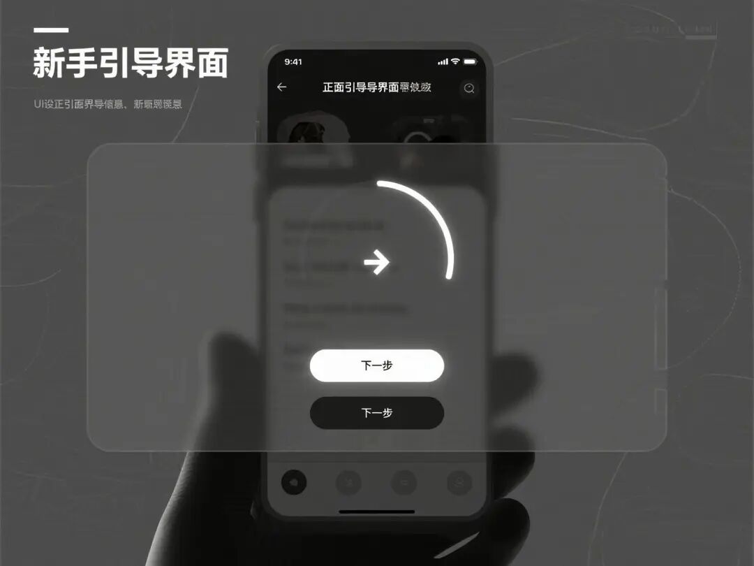 新手引导蒙层示意