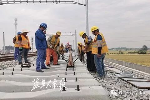 80分钟动车到南京 盐宁高铁联络线开始铺轨