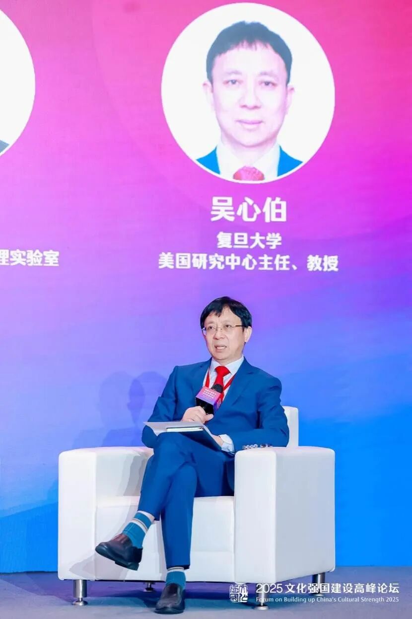 吴老师在文化强国论坛发言