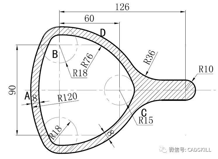 Cad练习图 Cad小苗 微信公众号文章阅读 Wemp