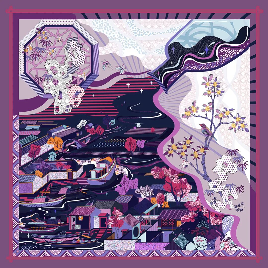 2020震泽丝绸杯第五届中国丝绸家用纺织品创意设计大赛金银铜奖作品