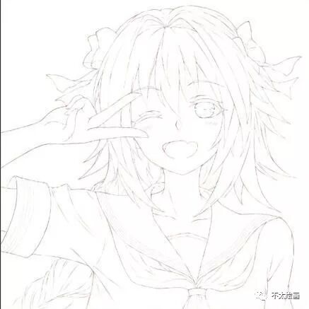 板绘如何给头发上色 日系赛璐璐头发上色教程 不太绘画 微信公众号文章阅读 Wemp
