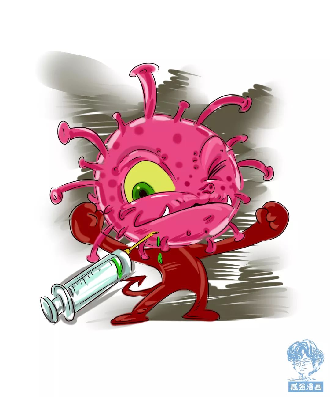 肺炎病毒卡通图片图片