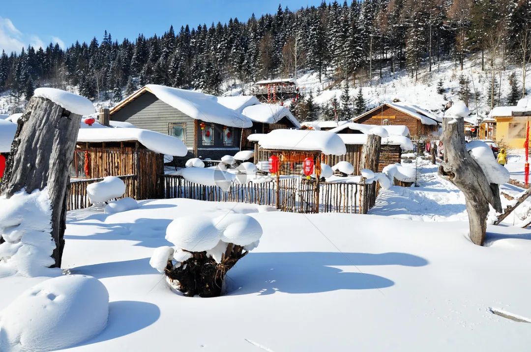 亮點二:冰雪打卡聖地,賞雪何必去大東北雪鄉,來三水源戲雪樂園,與光頭