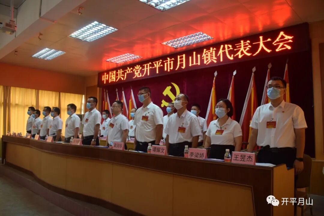 月山镇召开出席市党代会代表选举大会