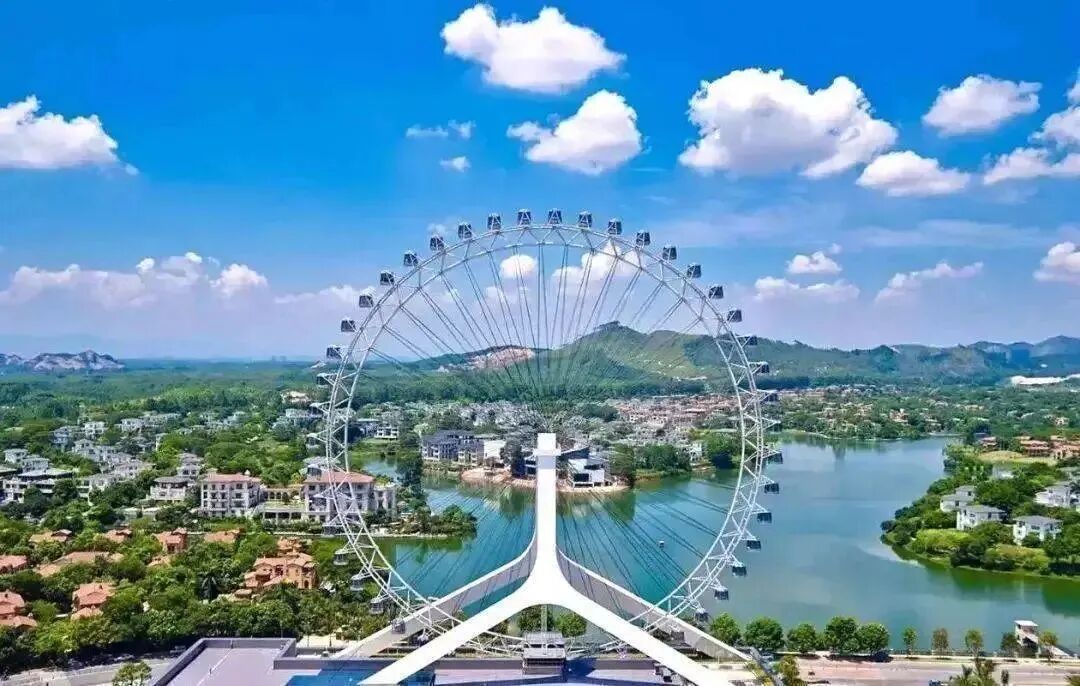 美林湖2房1厅188元套再赠双人摩天轮门票广州后花园全新轻奢风主题