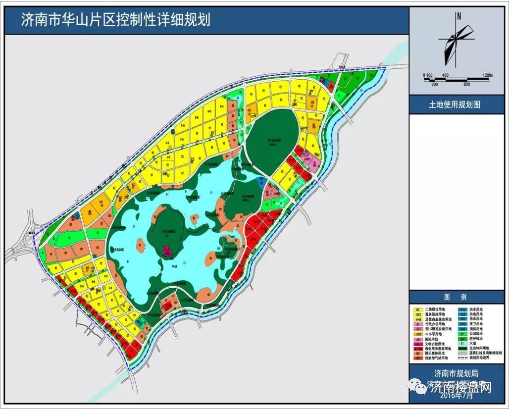 傍水本就是济南的环境资源,更何况如此大面积的华山湿地公园;有地铁