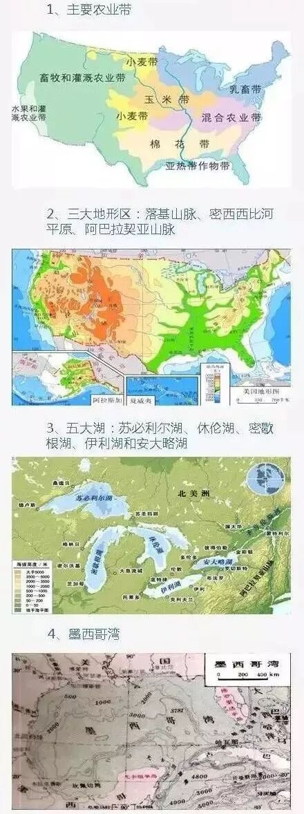 地理 常考的8个重点国家的区域定位 地形河流等知识点汇总 考试报 微信公众号文章阅读 Wemp