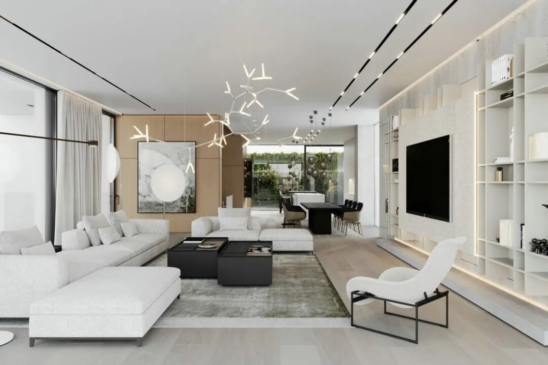 百看不厌的简奢美墅，抚慰人心的一抹极简白！