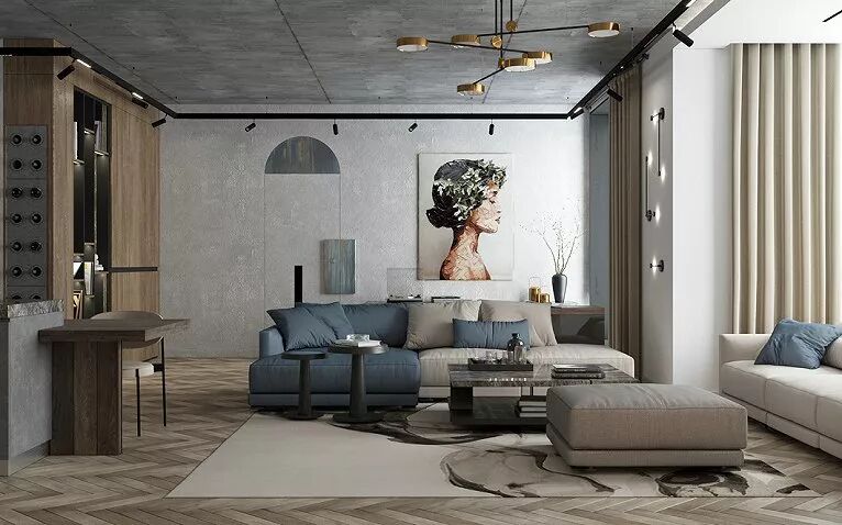 当高级灰遇上精致工业风，逼格满满！