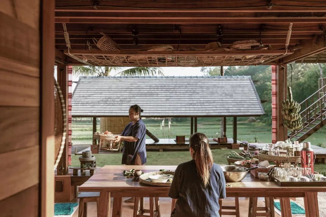 稻田里的農場民宿：舊原木＋傳統工藝，打造最有質感的生態民宿 家居 第14張
