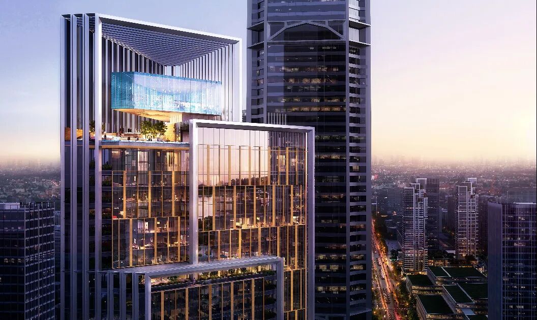 350米奥雷舍人赢南京江北新金融中心大厦