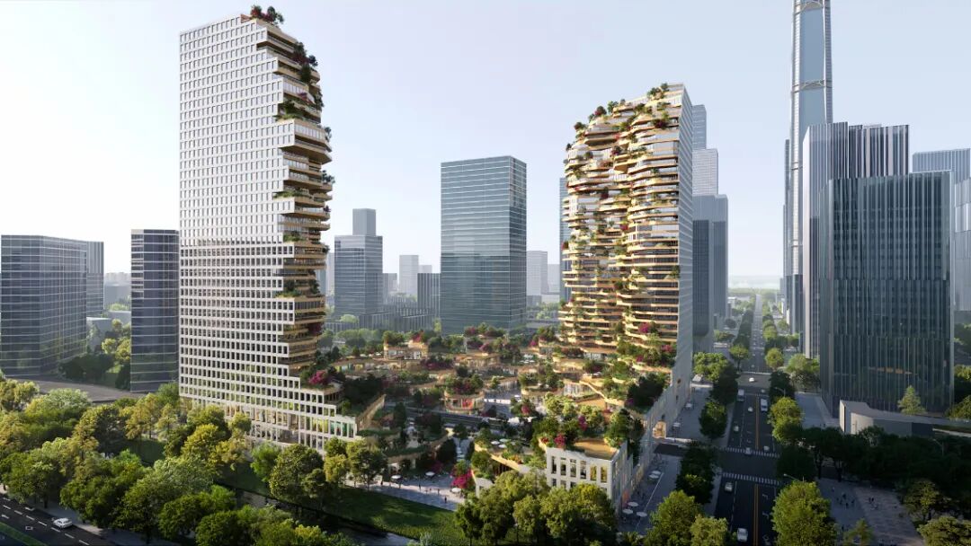 350米奥雷舍人赢南京江北新金融中心大厦