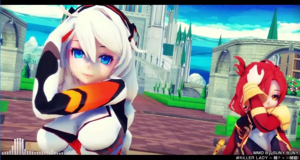 崩坏3德丽莎修女装MMD 还不快向学园长低头