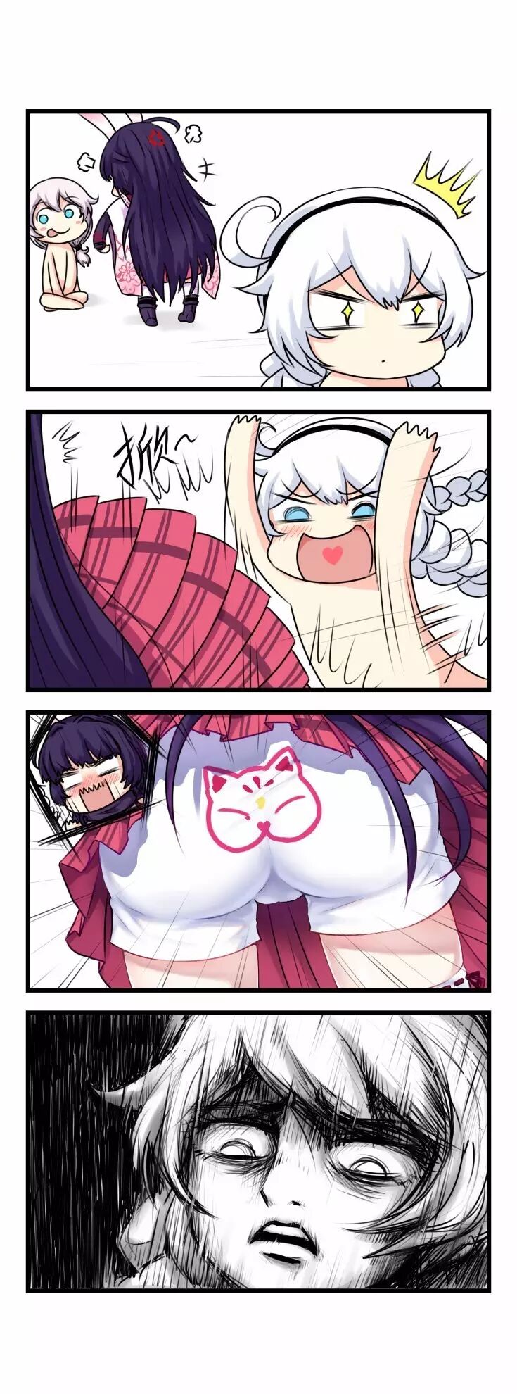 崩坏3四格漫画第九期 当然是选择原谅她啦