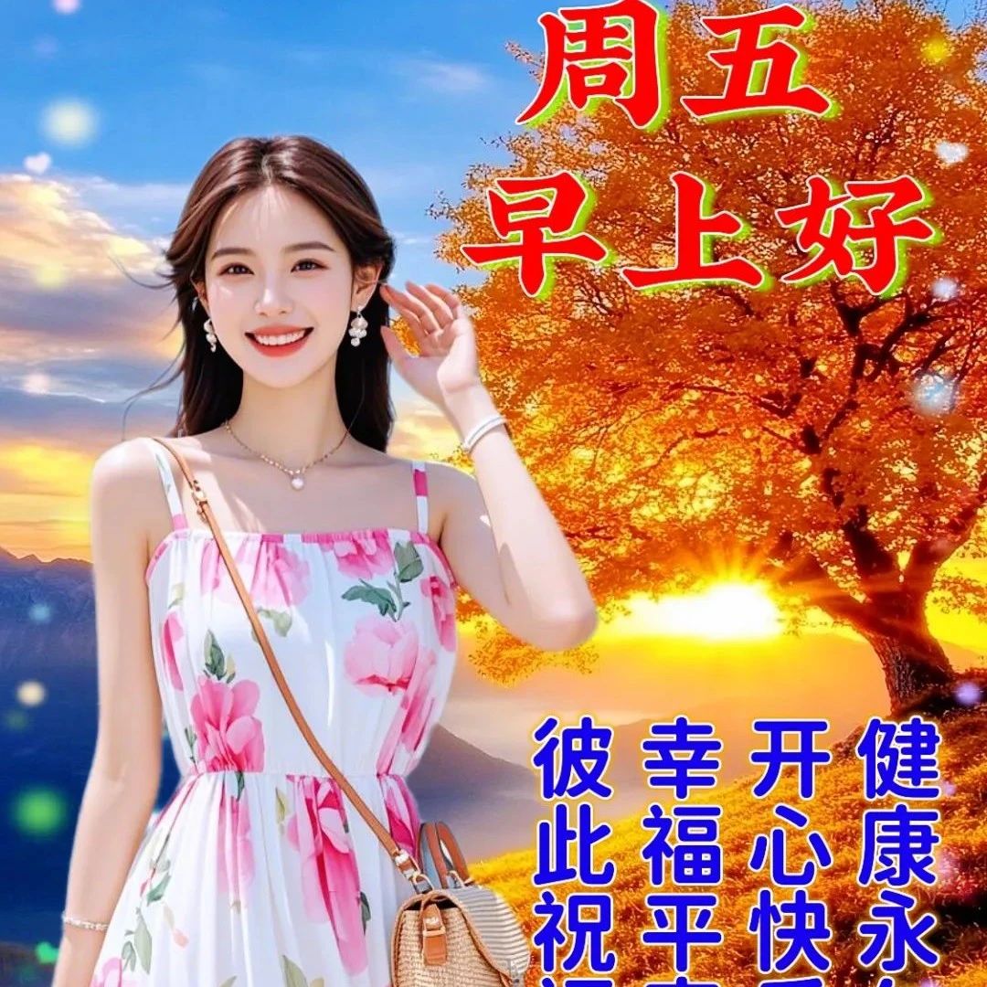 精选早上好图片问候语，早安漂亮问候祝福图片大全