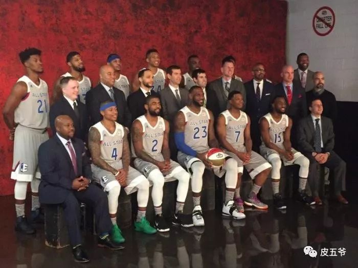 NBA全明星東西部全家福 詹姆斯和庫里的地位不可動搖 運動 第4張