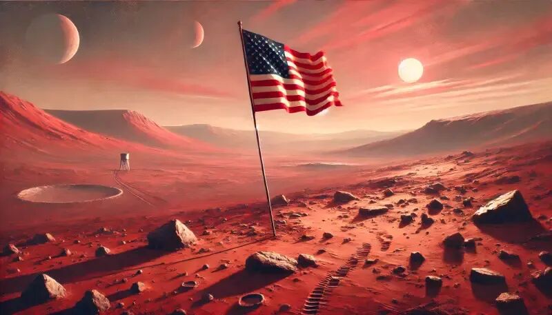 川普要在火星插美國國旗！太空股注入強心針