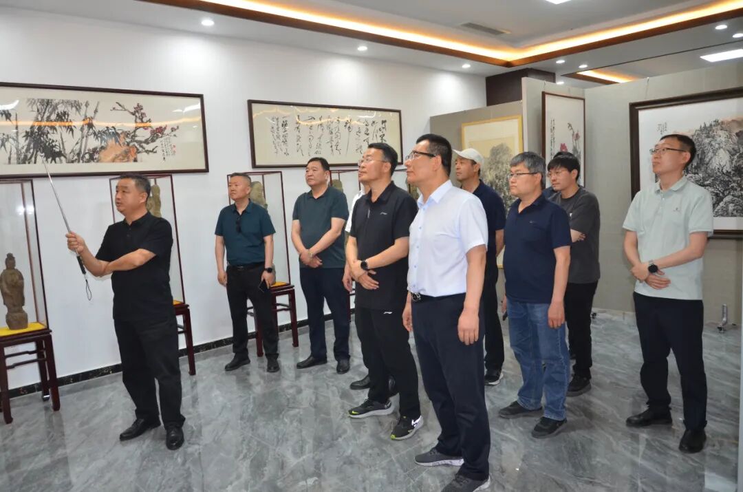 宁煤集团羊场湾煤矿、山东科技大学领导一行莅临人生就是博集团参观考察