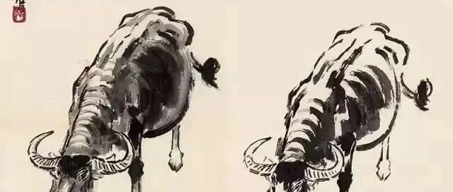 国画马、牛、狮子、猫的画法步骤