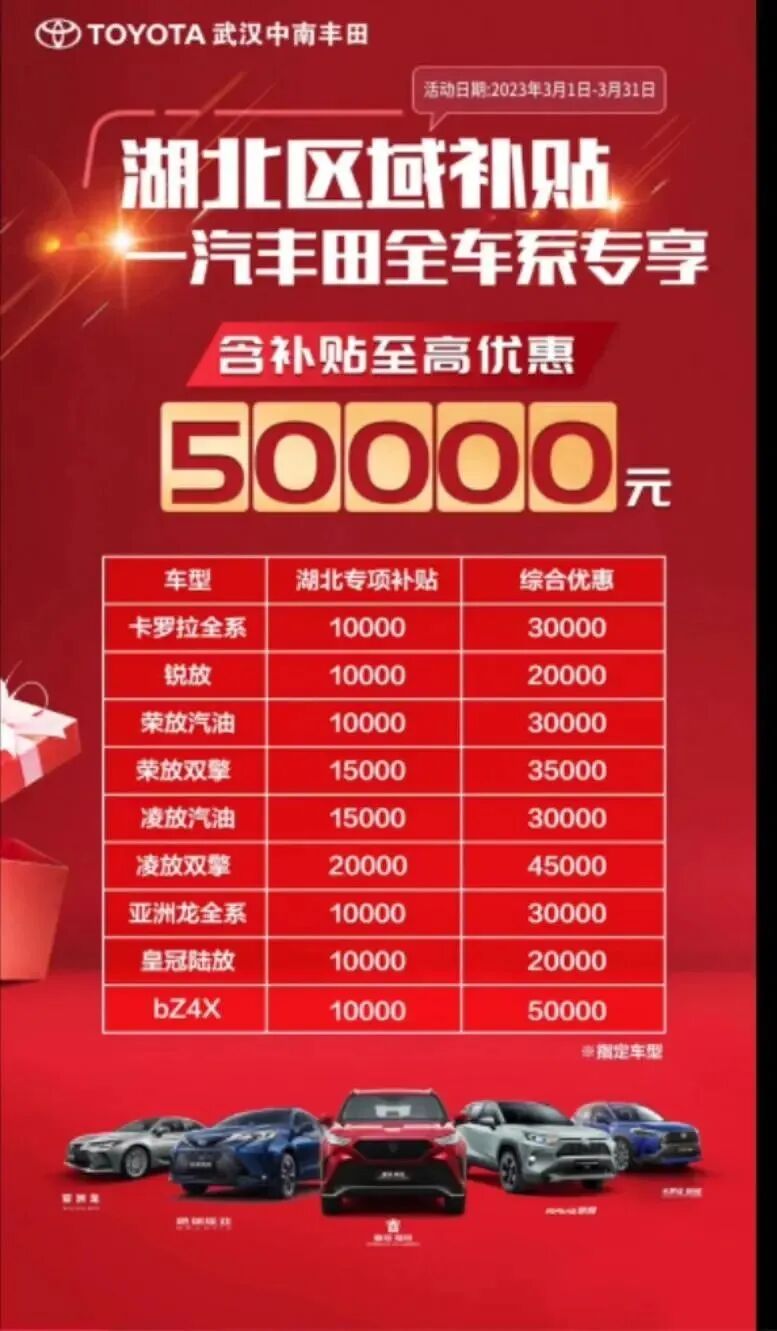 合资b级车卖12万元,湖北汽车大降价,网友跨省买车纷纷组团!