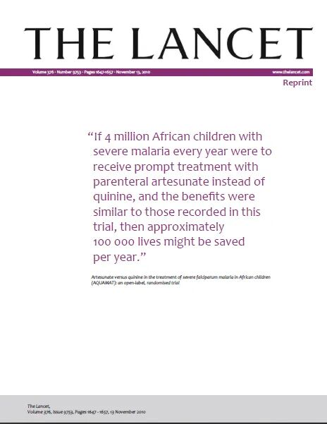 全球首款！复星桂林南药自研第二代注射用青蒿琥酯Argesun®通过WHO预认证