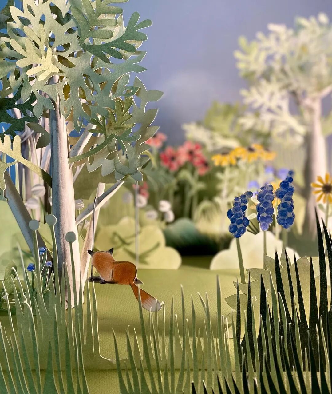 kellypousette的立体纸艺花园植物美学vol8