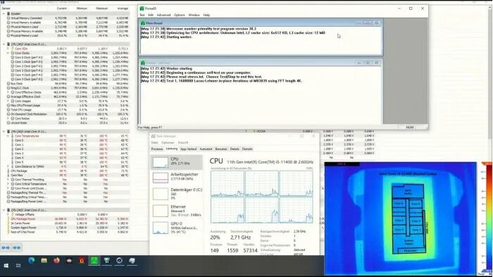 酷睿i5芯片内核长什么样? 高清红外透视图赏析的图18