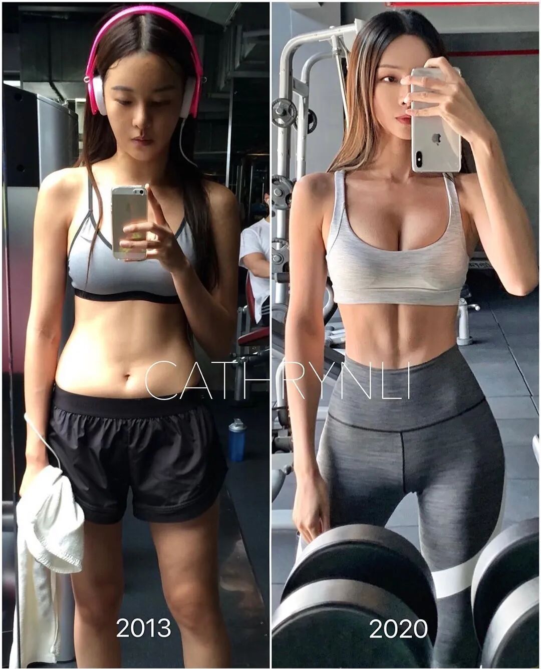 【美女】 她被嘲屁股太扁，健身后怒甩对比照惊呆众人，大腿和臀部成这样，百万粉丝：求方法！（组图） - 22