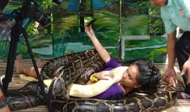 驚悚：在菲律賓做了一次「蛇療保健」，做完感覺自己比許仙還牛... 靈異 第16張