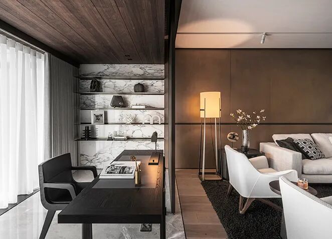 Study Room with Arabescato Marble.jpg