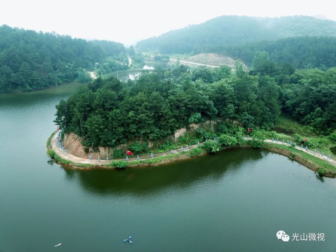 今天 光山这里再现壮观 红军 队伍 一起来看看吧 光山微视 微信公众号文章 微小领